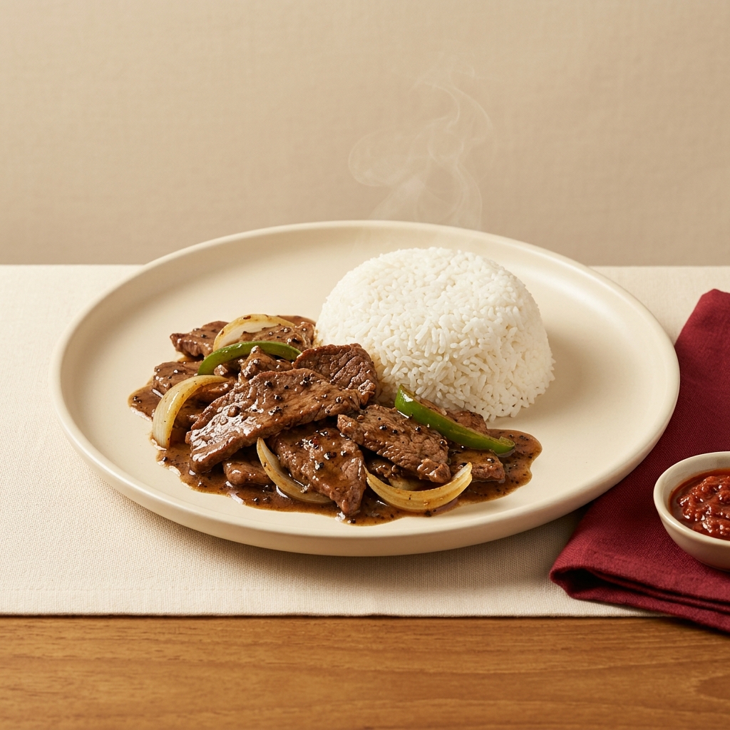 Daging Sapi Lada Hitam